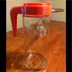 Vintage Tang Glass Pitcher